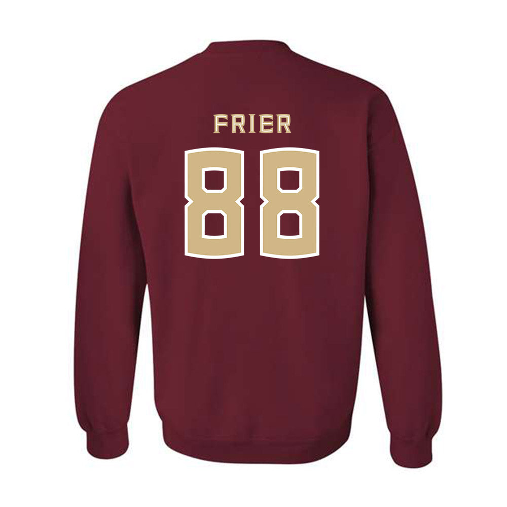 FSU - NCAA Football : Camdon Frier - Replica Shersey Crewneck Sweatshirt-1