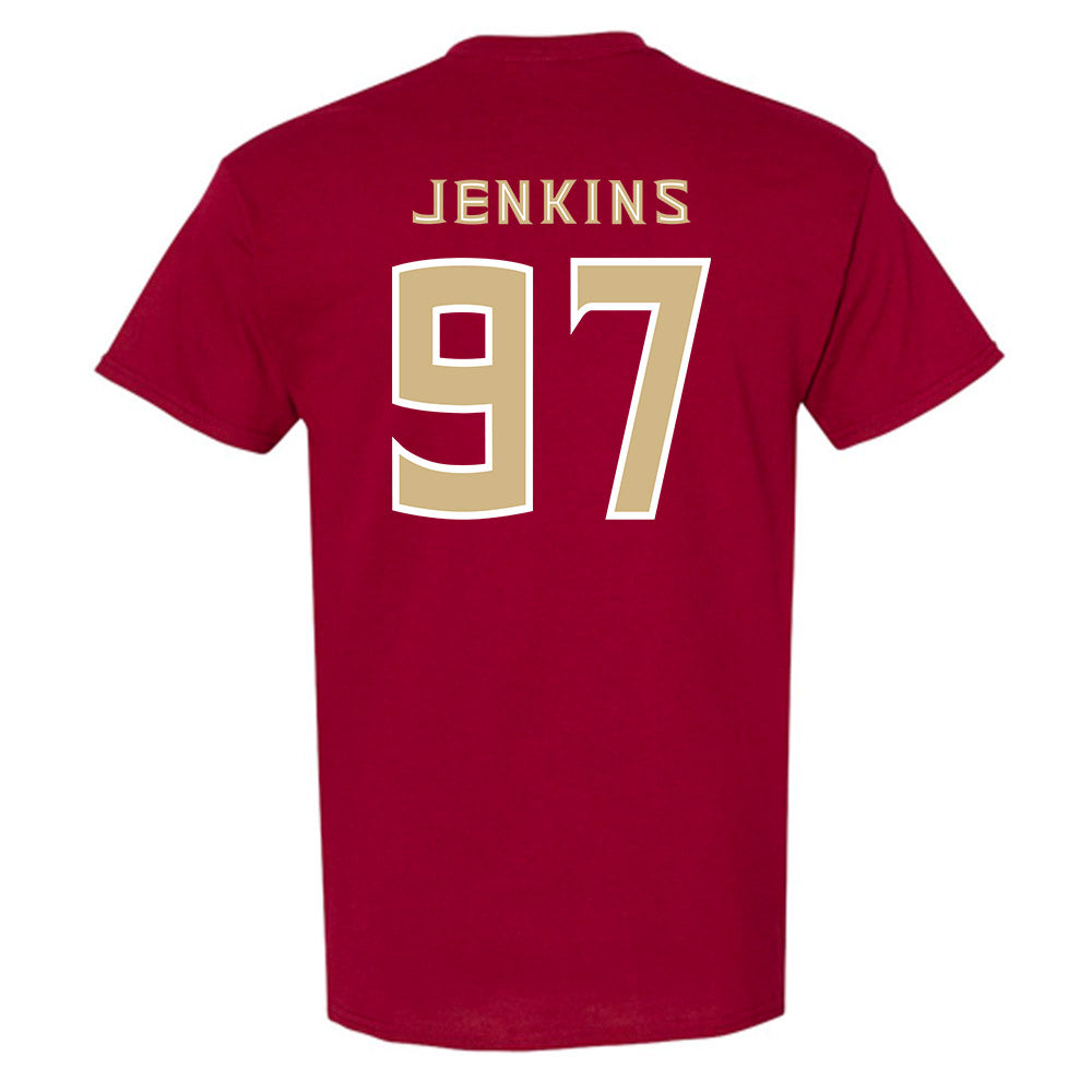 FSU - NCAA Football : Jayson Jenkins - Replica Shersey T-Shirt-1