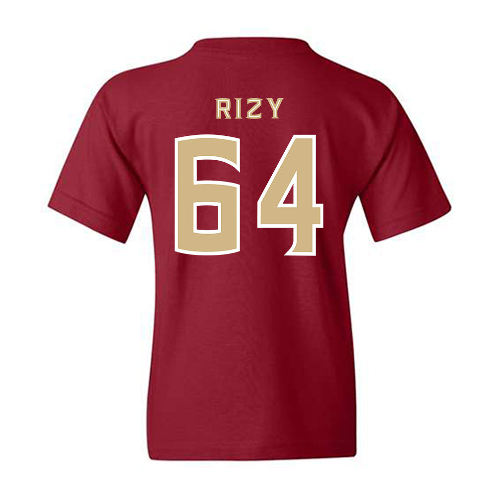 FSU - NCAA Football : Jacob Rizy - Replica Shersey Youth T-Shirt-1