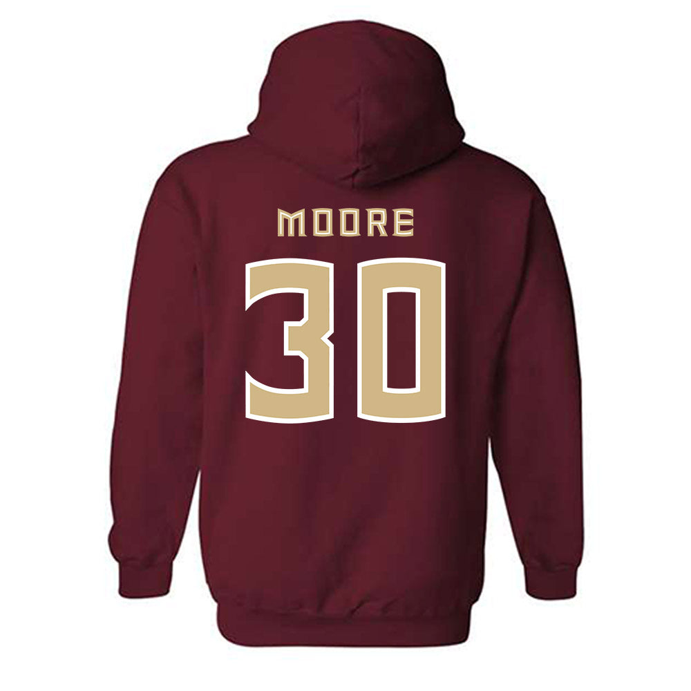 FSU - NCAA Baseball : Bryson Moore - Replica Shersey Hooded Sweatshirt-1