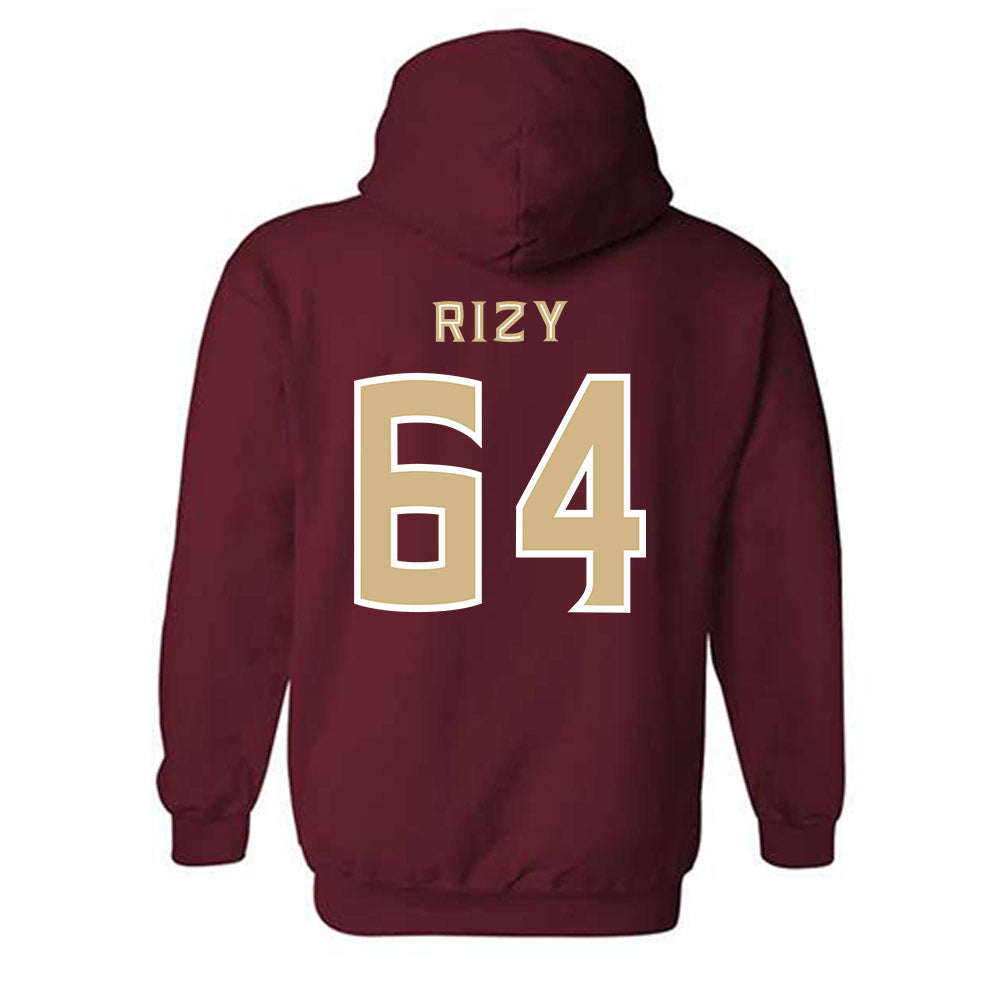 FSU - NCAA Football : Jacob Rizy - Replica Shersey Hooded Sweatshirt-1