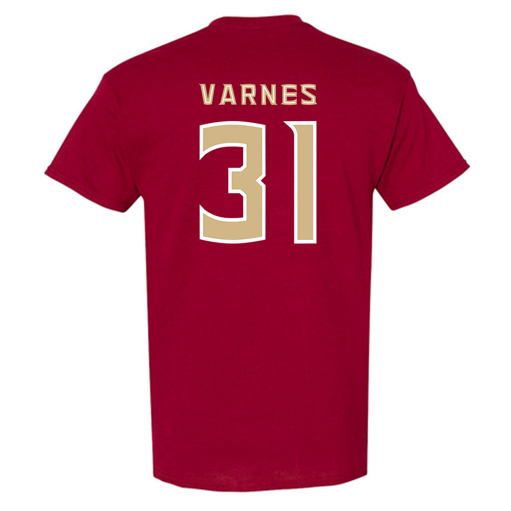 FSU - NCAA Baseball : Braxton Varnes - Replica Shersey T-Shirt-1