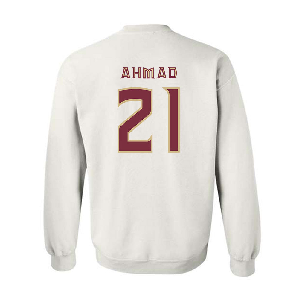 FSU - NCAA Women's Soccer : Nawreen Ahmad - Replica Shersey Crewneck Sweatshirt-1