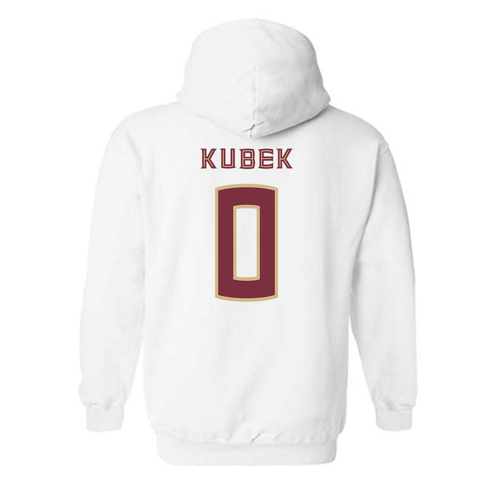 FSU - NCAA Women's Basketball : Allie Kubek - Replica Shersey Hooded Sweatshirt-1