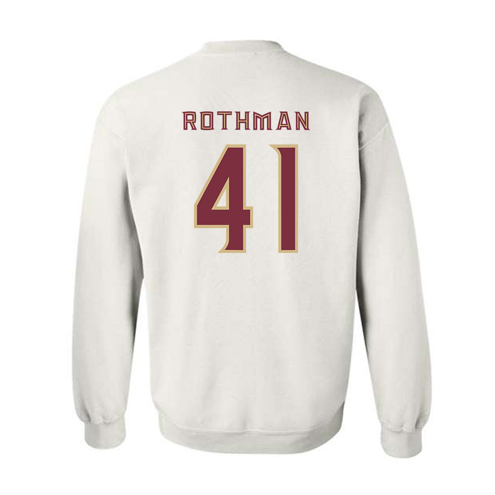 FSU - NCAA Beach Volleyball : Audrey Rothman - Replica Shersey Crewneck Sweatshirt