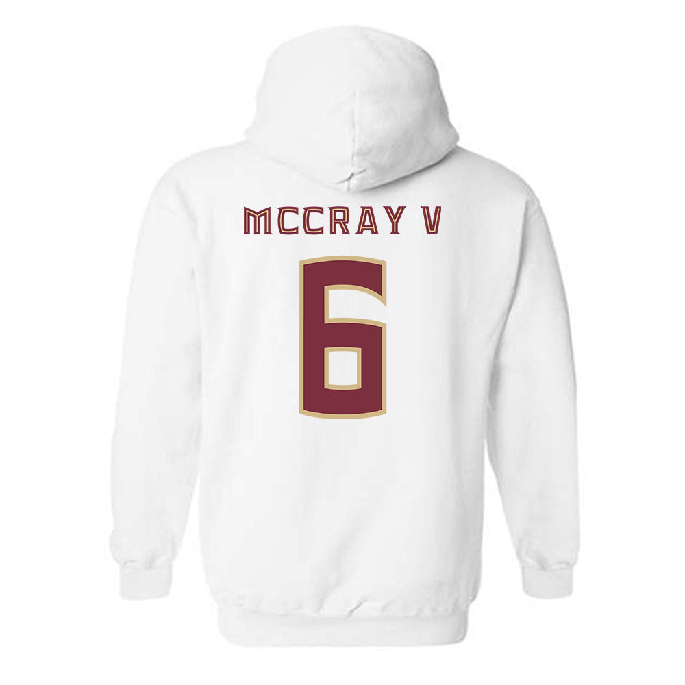 FSU - NCAA Men's Basketball : Robert McCray V - Replica Shersey Hooded Sweatshirt-1