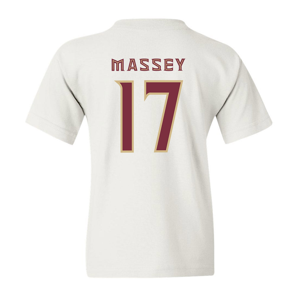FSU - NCAA Beach Volleyball : Myriah Massey - Replica Shersey Youth T-Shirt