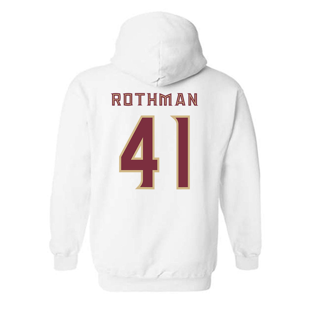 FSU - NCAA Beach Volleyball : Audrey Rothman - Replica Shersey Hooded Sweatshirt
