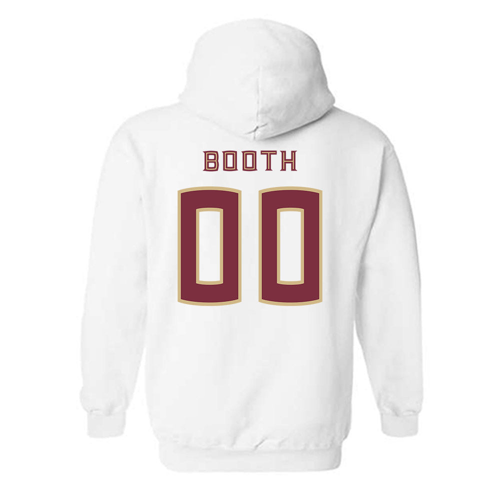 FSU - NCAA Women's Lacrosse : Hadley Booth - Replica Shersey Hooded Sweatshirt-1