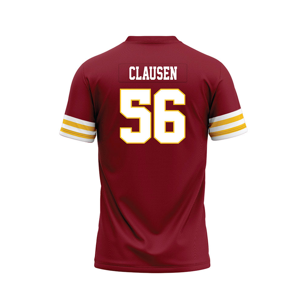 Iowa State - NCAA Football : Drew Clausen - Cardinal Premium Football Jersey