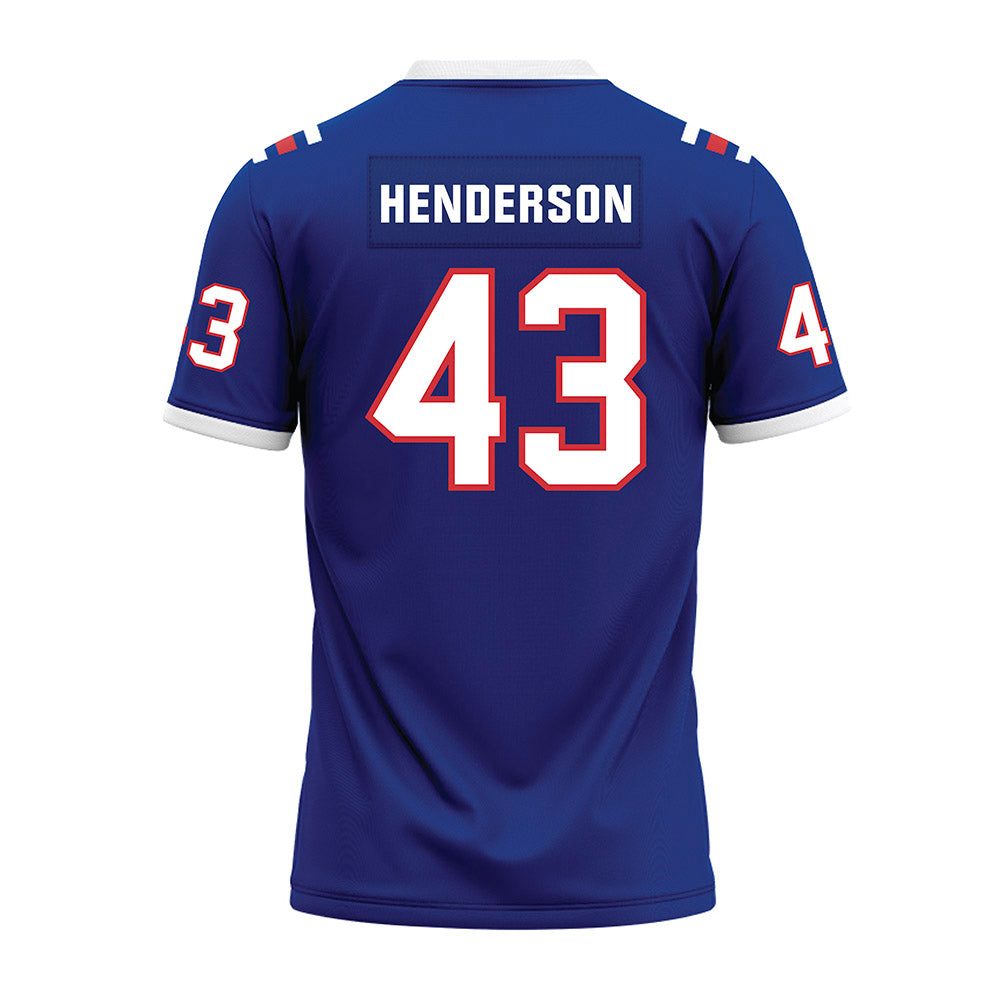 LA Tech - NCAA Football : Drew Henderson - Premium Football Jersey