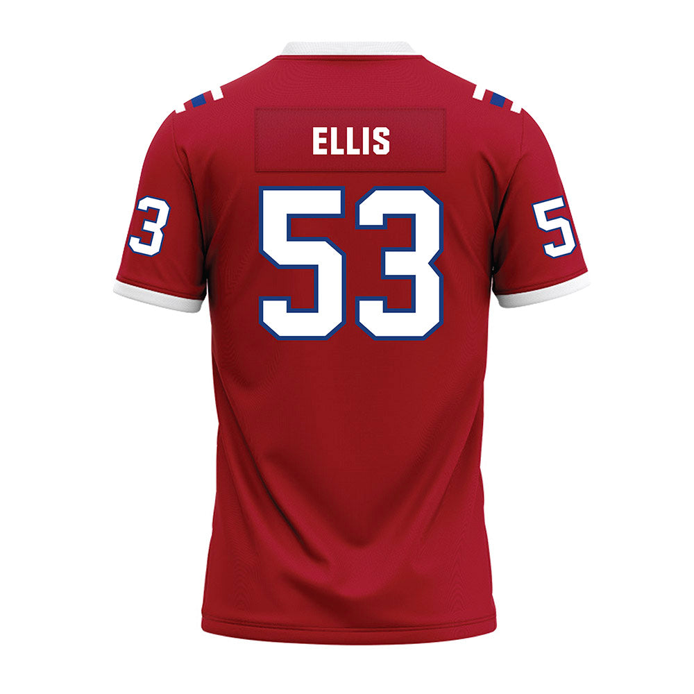 LA Tech - NCAA Football : Austin Ellis - Red Premium Football Jersey