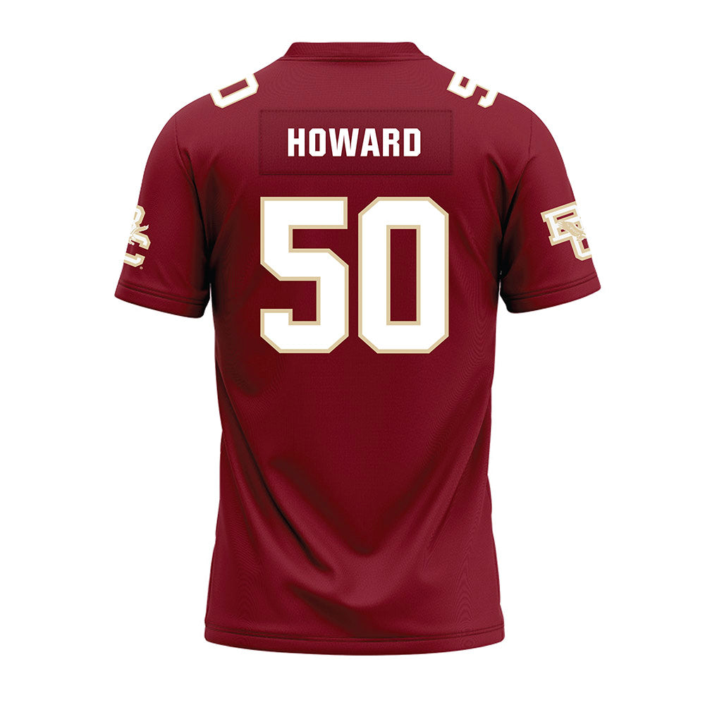 Boston College - NCAA Football : Sean Howard - Premium Football Jersey-1