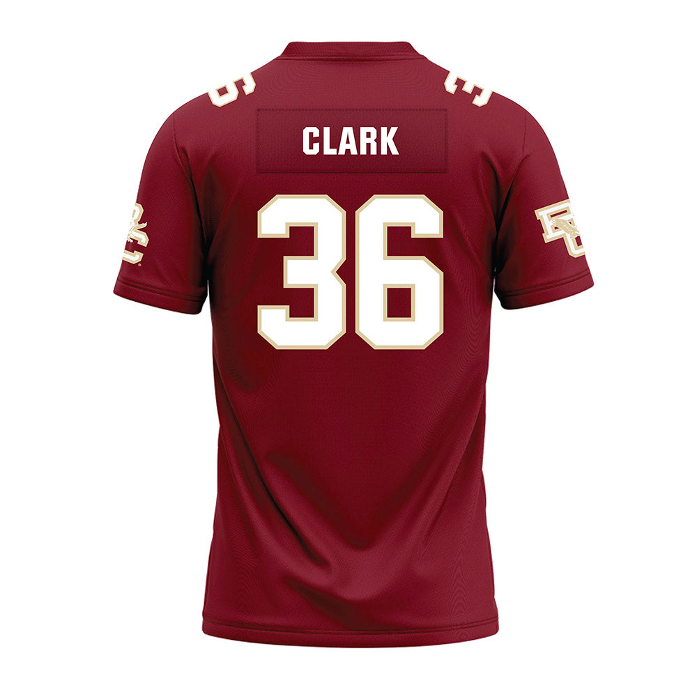 Boston College - NCAA Football : Hunter Clark - Premium Football Jersey-1