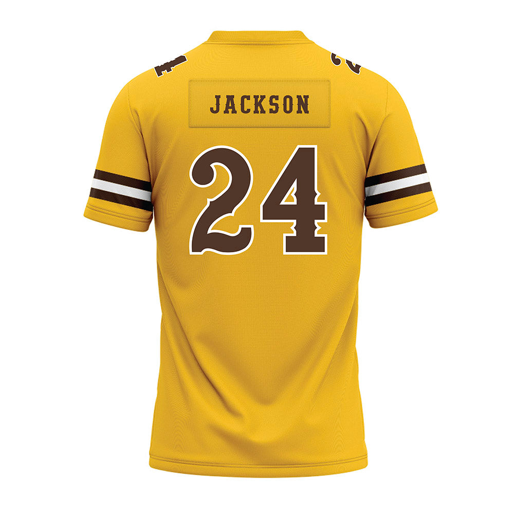 Wyoming - NCAA Football : Drew Jackson - Premium Football Jersey