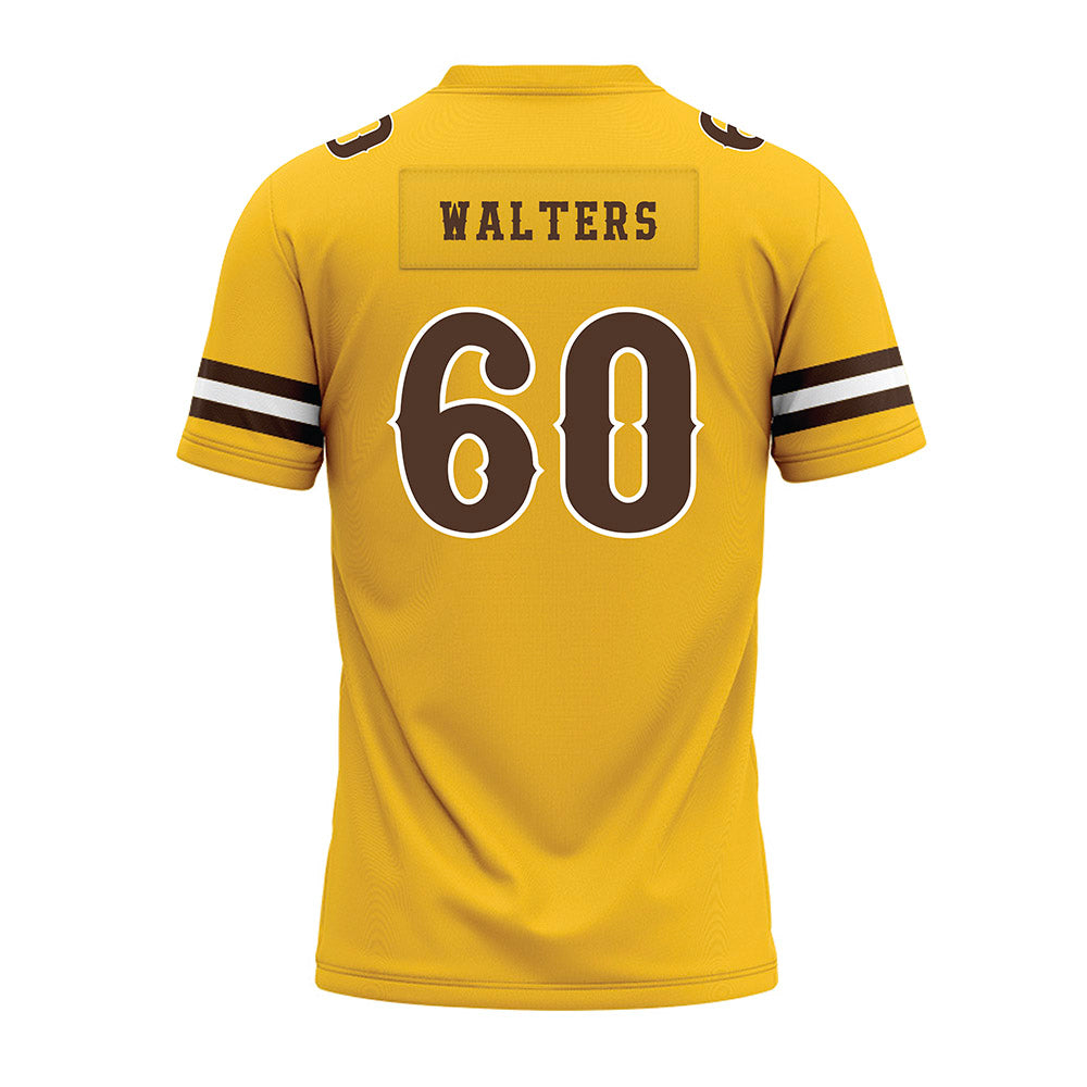 Wyoming - NCAA Football : Wyatt Walters - Premium Football Jersey-1