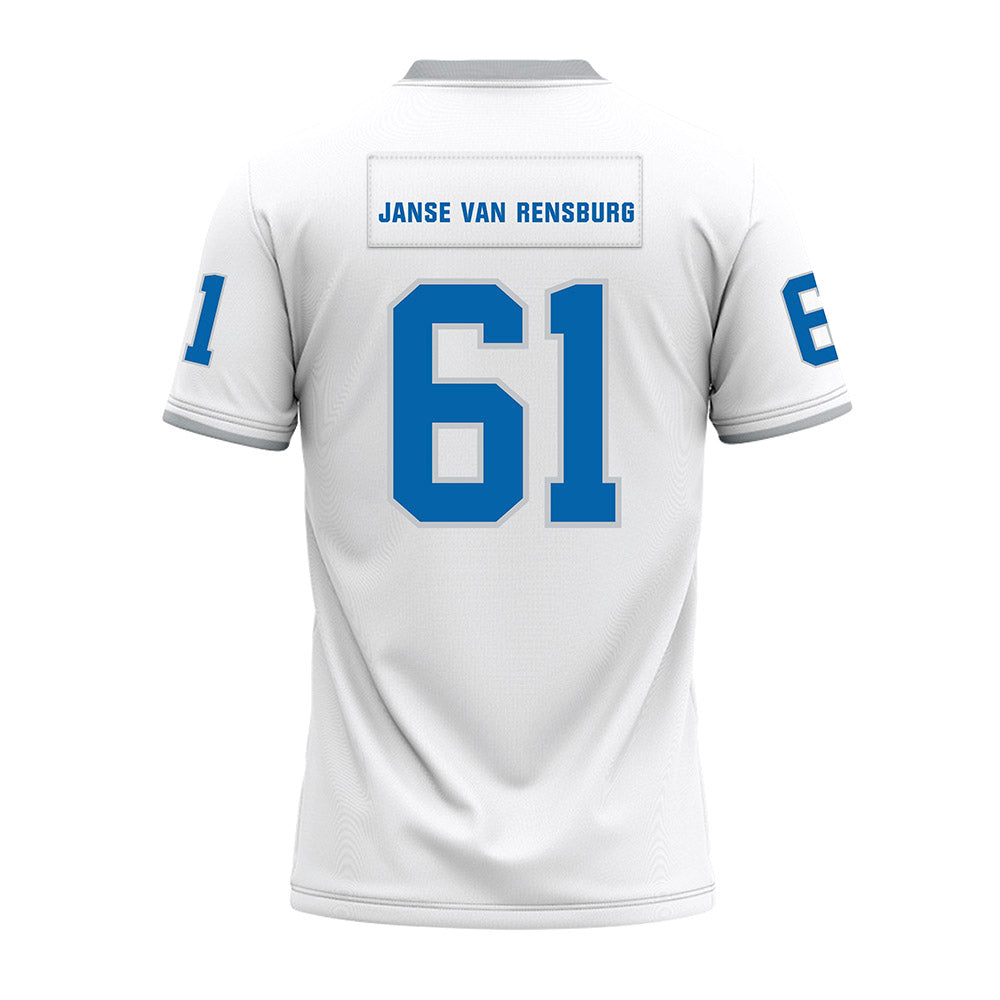 MTSU - NCAA Football : Otto Janse Van Rensburg - Premium Football Jersey-1