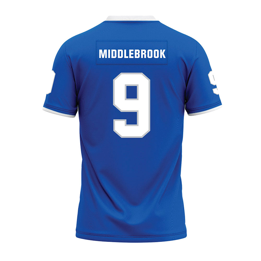 MTSU - NCAA Football : Jekail Middlebrook - Premium Football Jersey-1