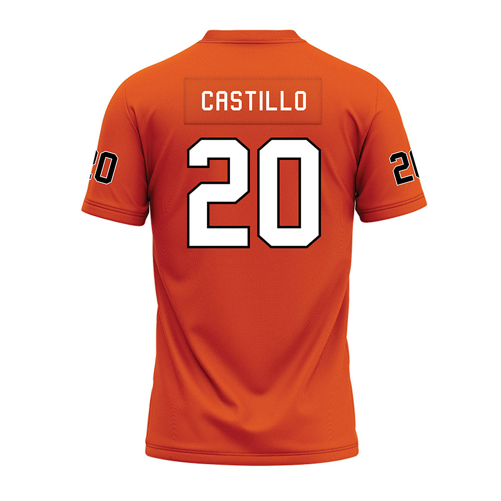 UTPB - NCAA Football : Justin Castillo - Premium Football Jersey