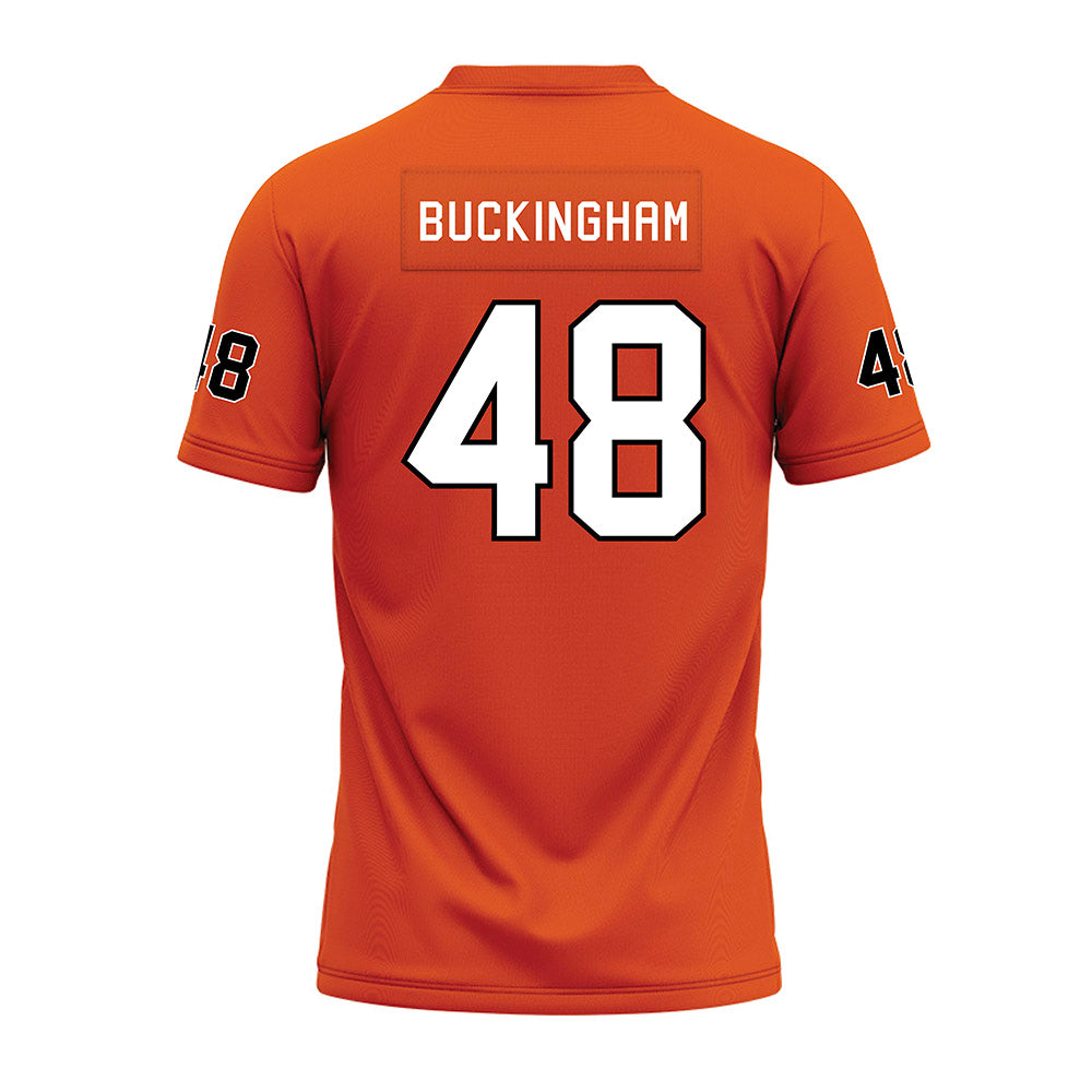 UTPB - NCAA Football : Chase Buckingham - Premium Football Jersey