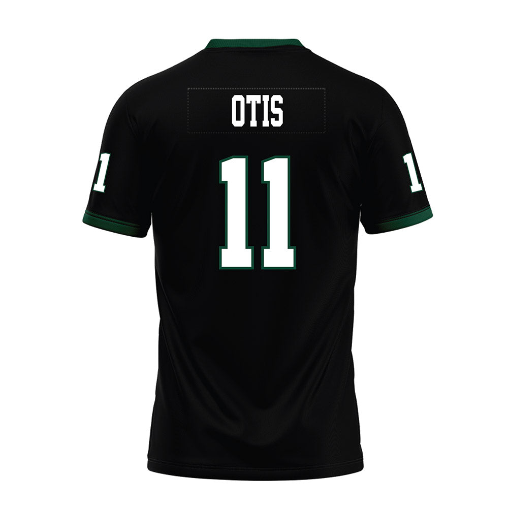 Hawaii - NCAA Football : Jamih Otis - Black Premium Football Jersey-1