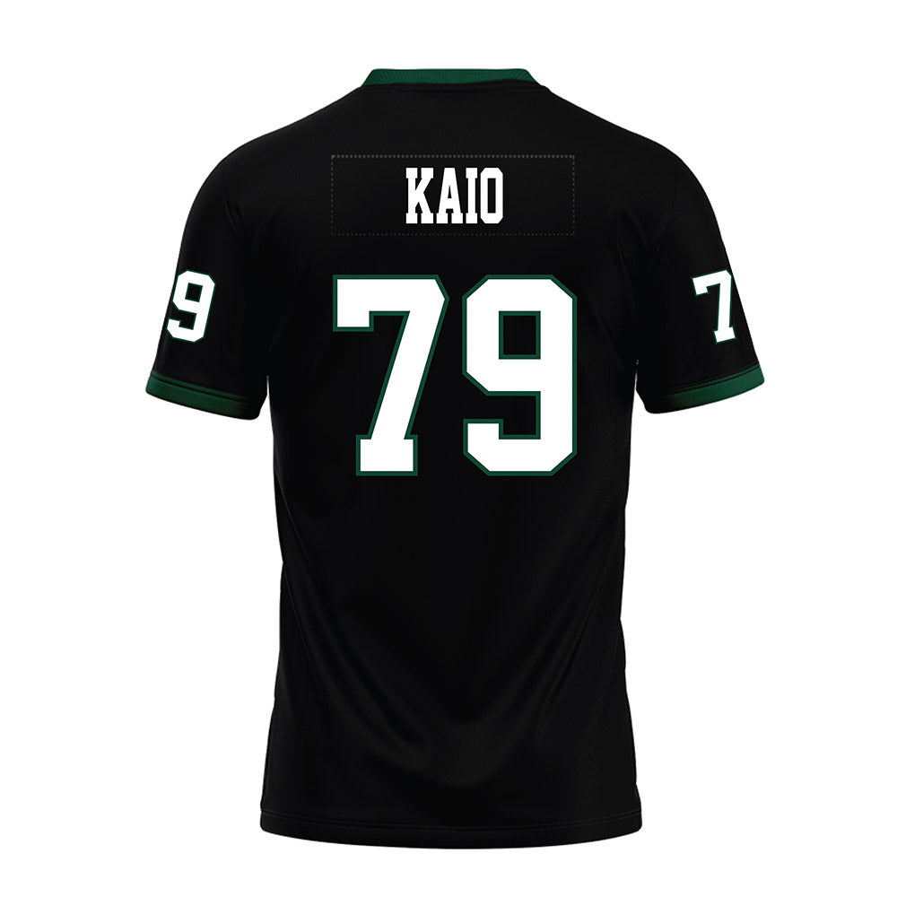 Hawaii - NCAA Football : Judah Kaio - Black Premium Football Jersey-1