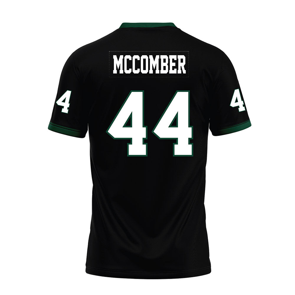 Hawaii - NCAA Football : aiden mccomber - Black Premium Football Jersey-1