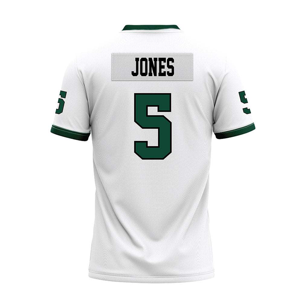 Hawaii - NCAA Football : Tariq Jones - White Football Jersey-1
