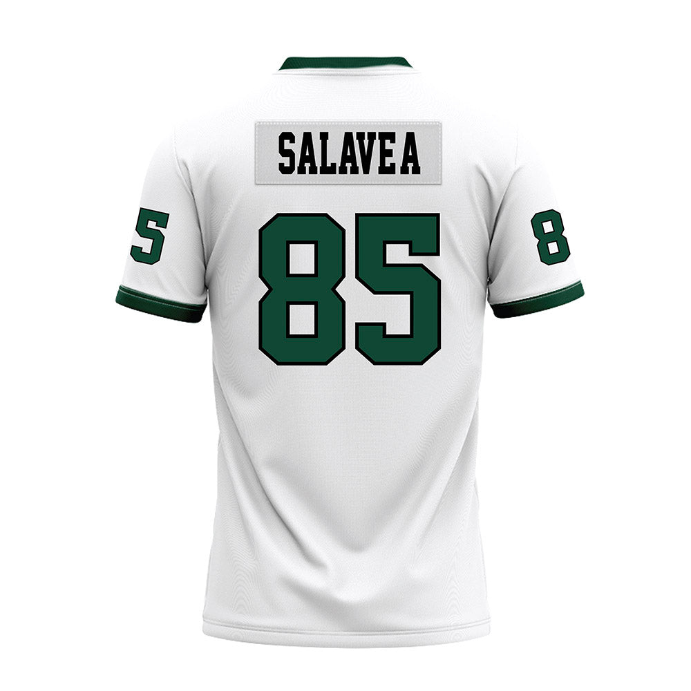 Hawaii - NCAA Football : Okland Salave'a - White Football Jersey-1