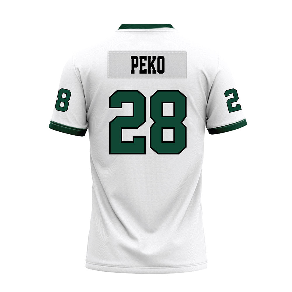 Hawaii - NCAA Football : Vaifanua Peko - White Football Jersey-1
