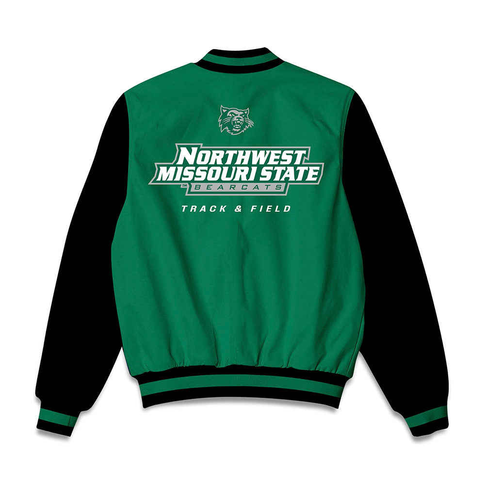 Northwest Missouri State - NCAA Women's Track & Field : Taylor McCreedy - Bomber Jacket-1