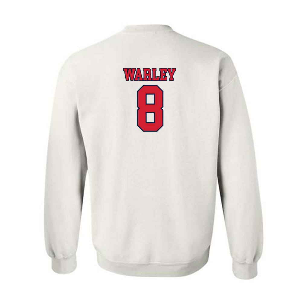Gonzaga - NCAA Men's Basketball : Jalen Warley - Classic Shersey Crewneck Sweatshirt-1