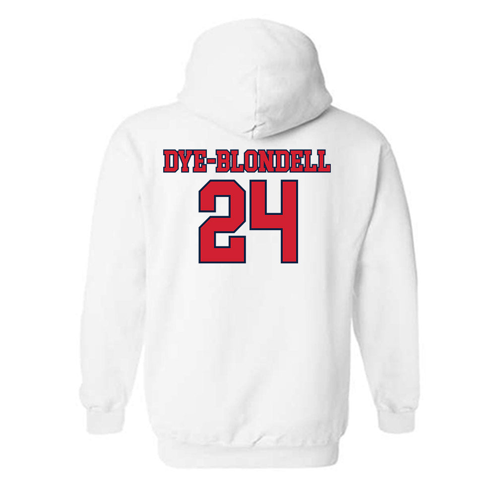 Gonzaga - NCAA Women's Soccer : Addison Dye-Blondell - Classic Shersey Hooded Sweatshirt-1
