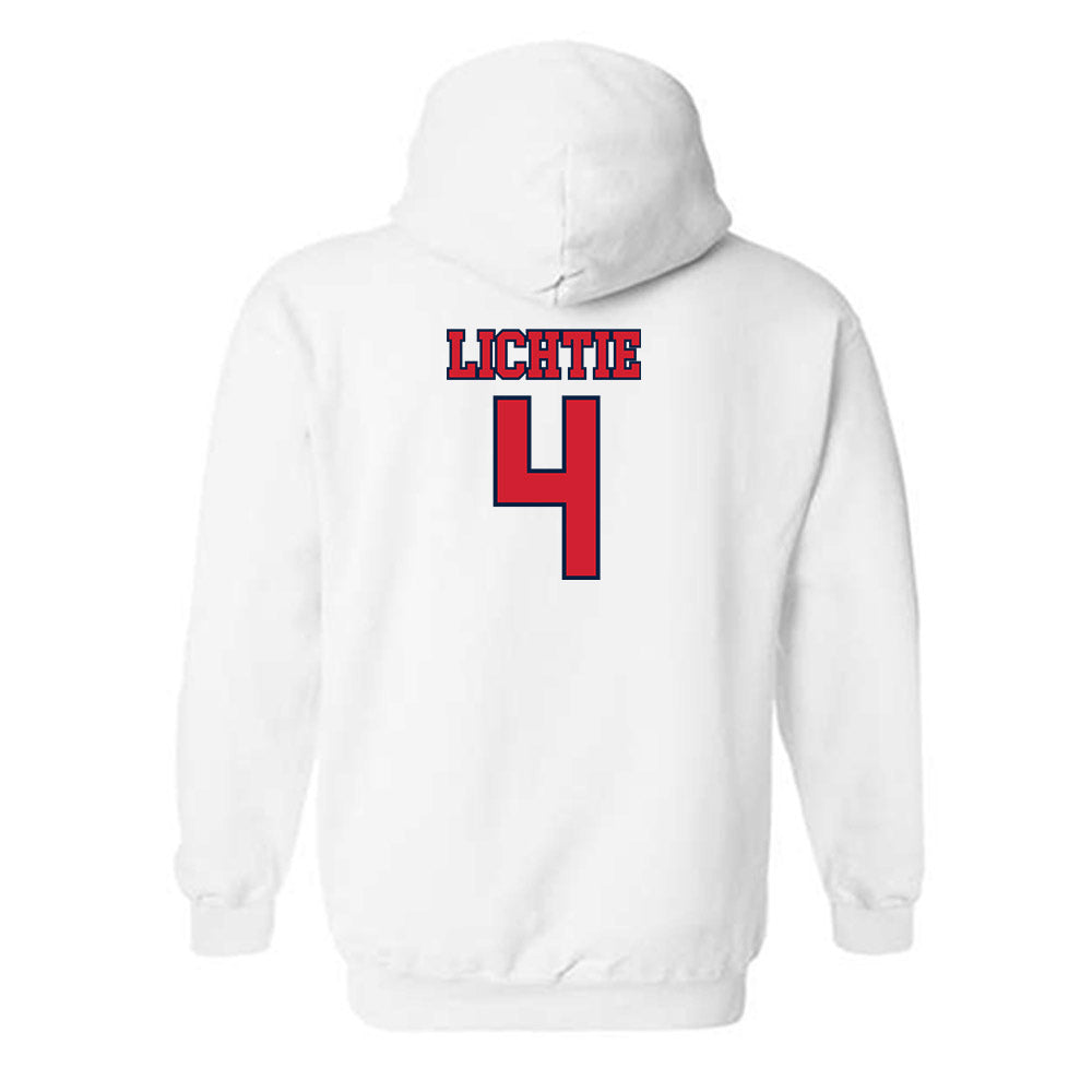 Gonzaga - NCAA Women's Basketball : Sierra Lichtie - Classic Shersey Hooded Sweatshirt-1