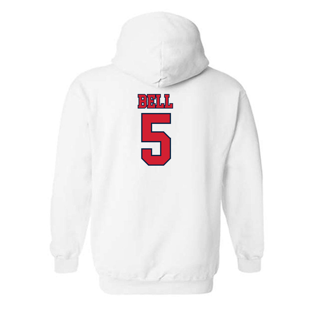 Gonzaga - NCAA Baseball : Mikey Bell - Classic Shersey Hooded Sweatshirt-1