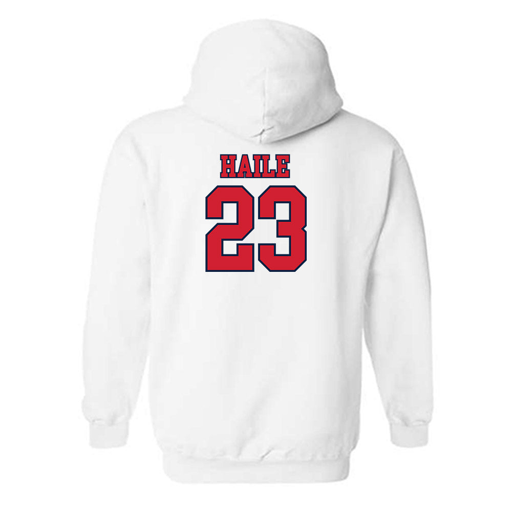 Gonzaga - NCAA Women's Basketball : Jaiden Haile - Classic Shersey Hooded Sweatshirt-1