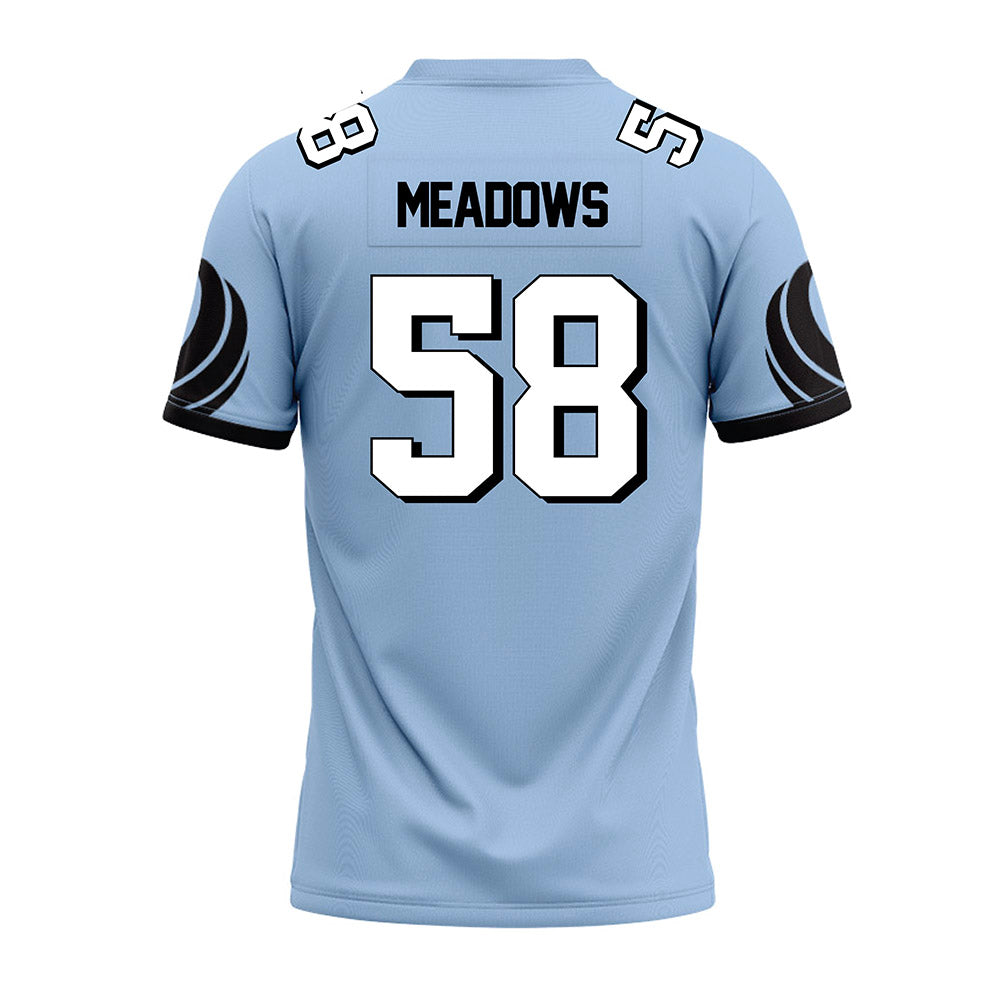 Central Florida - NCAA Football : Connor Meadows - Blue Premium Football Jersey-1