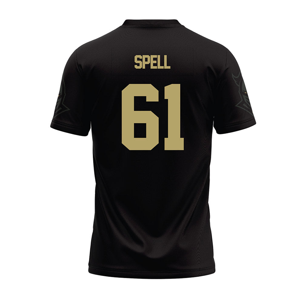 Central Florida - NCAA Football : Owen Spell - Black Football Jersey-1
