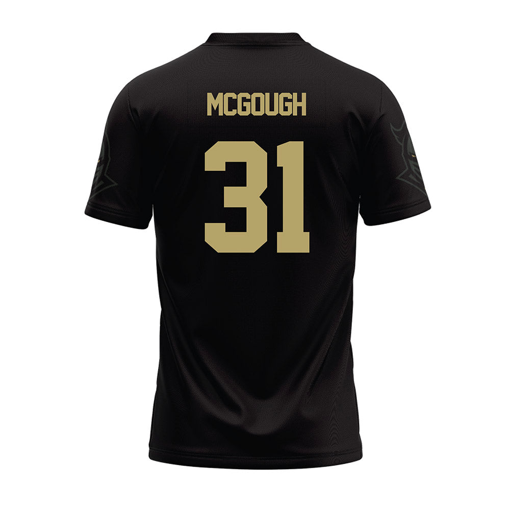 Central Florida - NCAA Football : Noah McGough - Black Football Jersey-1