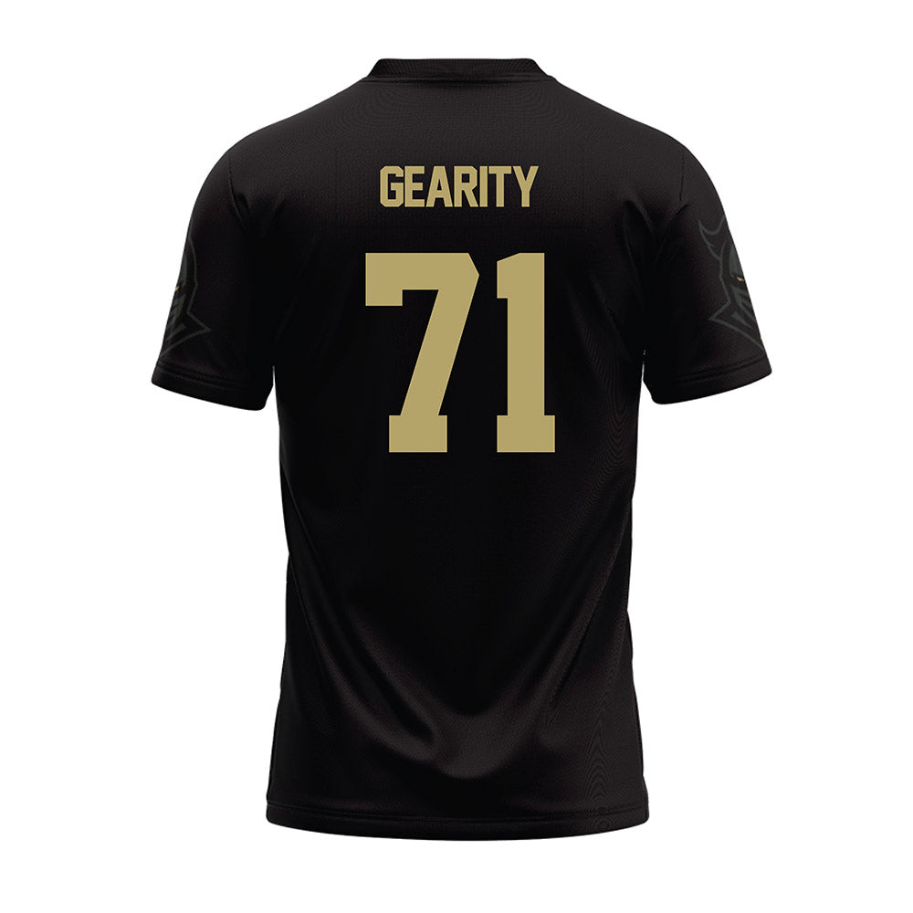 Central Florida - NCAA Football : Thomas Gearity - Black Football Jersey