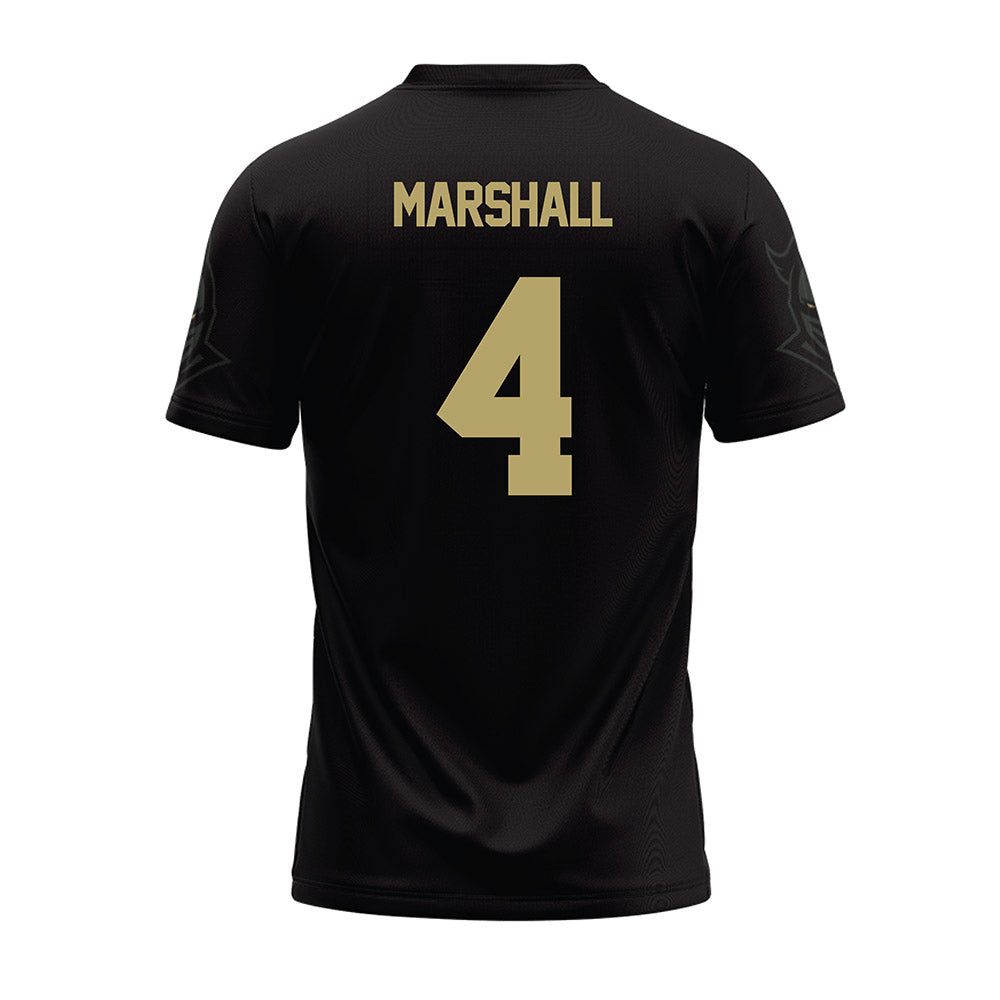 Central Florida - NCAA Football : Braeden Marshall - Black Football Jersey-1