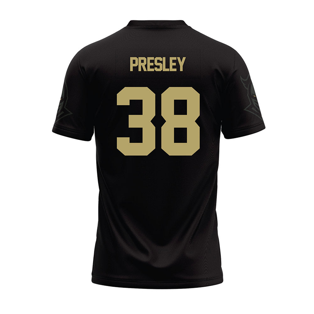 Central Florida - NCAA Football : Jashad Presley - Black Football Jersey-1