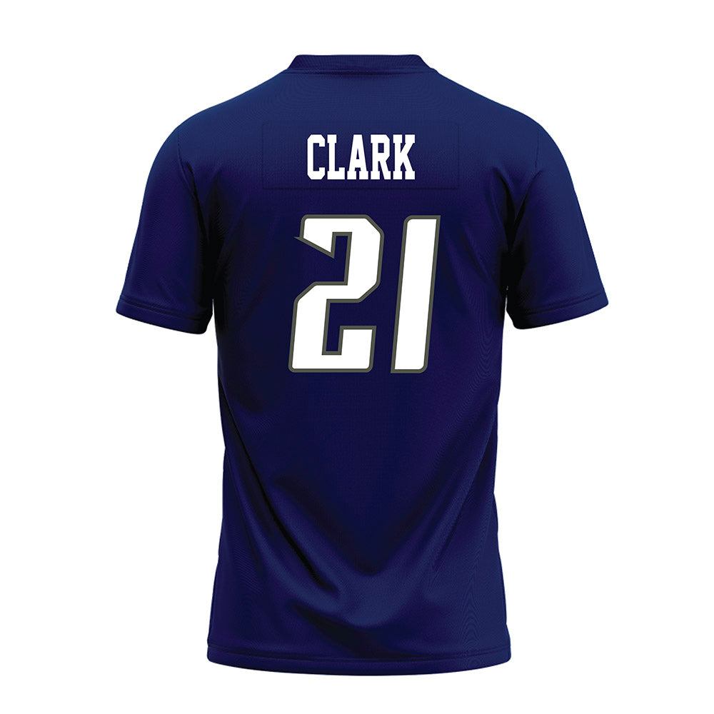 Rice - NCAA Football : Jamarion Clark - Navy Blue Premium Football Jersey-1