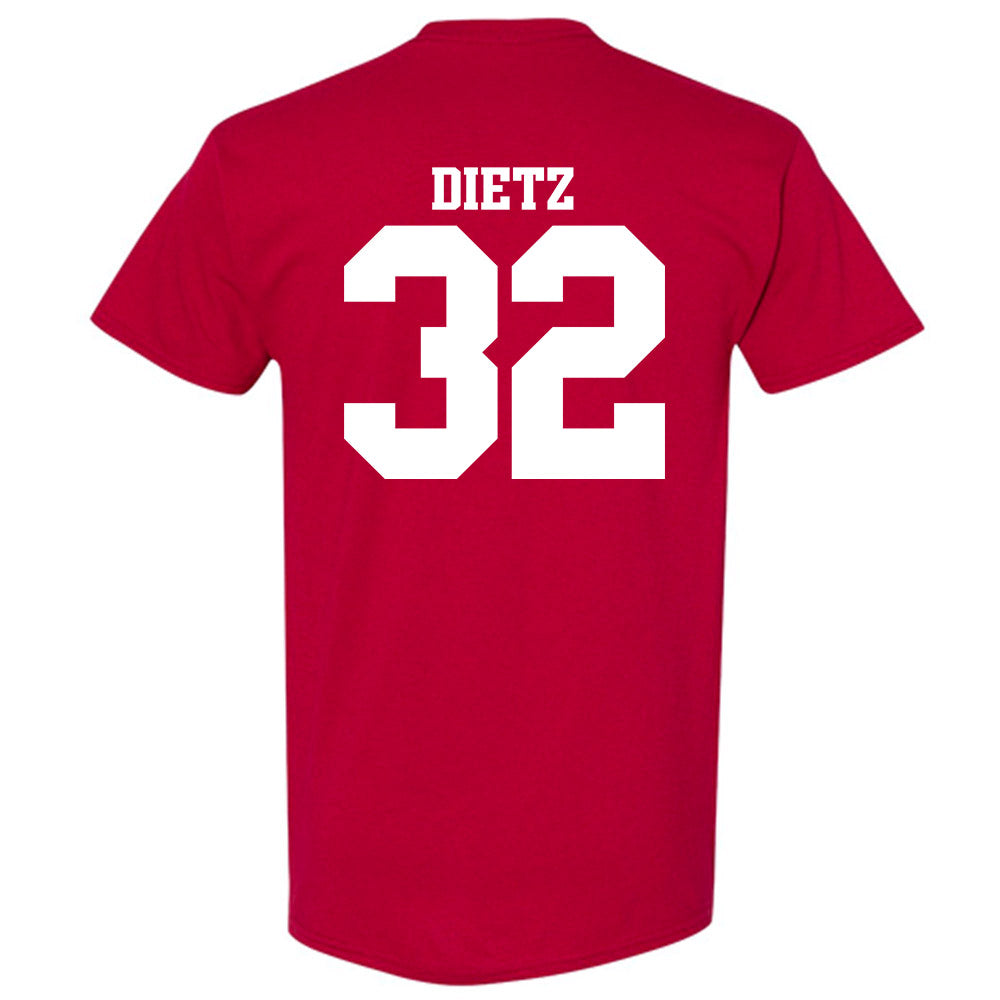 Arkansas - NCAA Baseball : Hunter Dietz - Classic Shersey T-Shirt