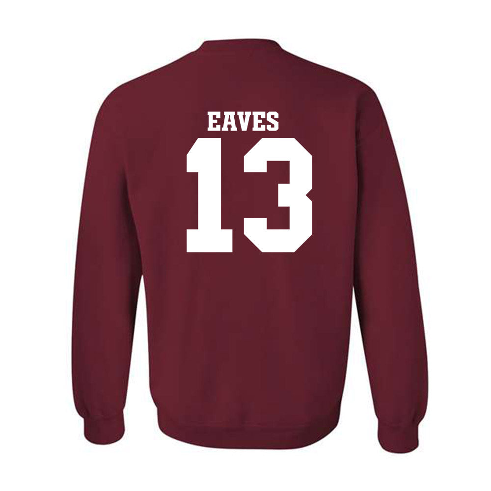 Arkansas - NCAA Baseball : Steele Eaves - Classic Shersey Crewneck Sweatshirt-1