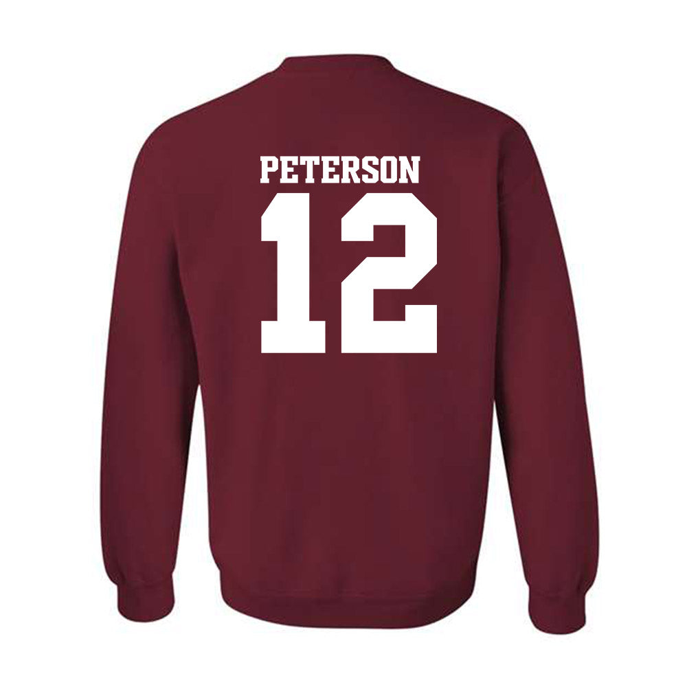 Arkansas - NCAA Baseball : Elliott Peterson - Classic Shersey Crewneck Sweatshirt-1