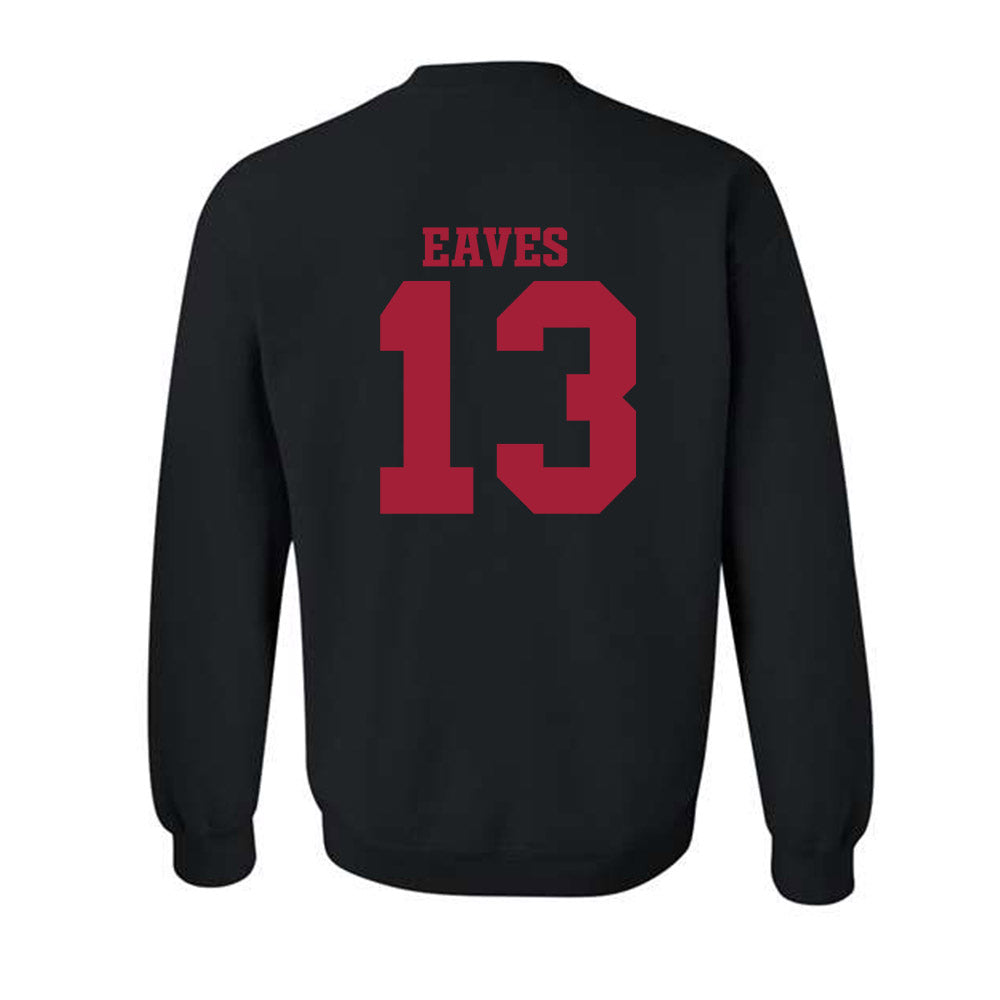 Arkansas - NCAA Baseball : Steele Eaves - Classic Shersey Crewneck Sweatshirt-1