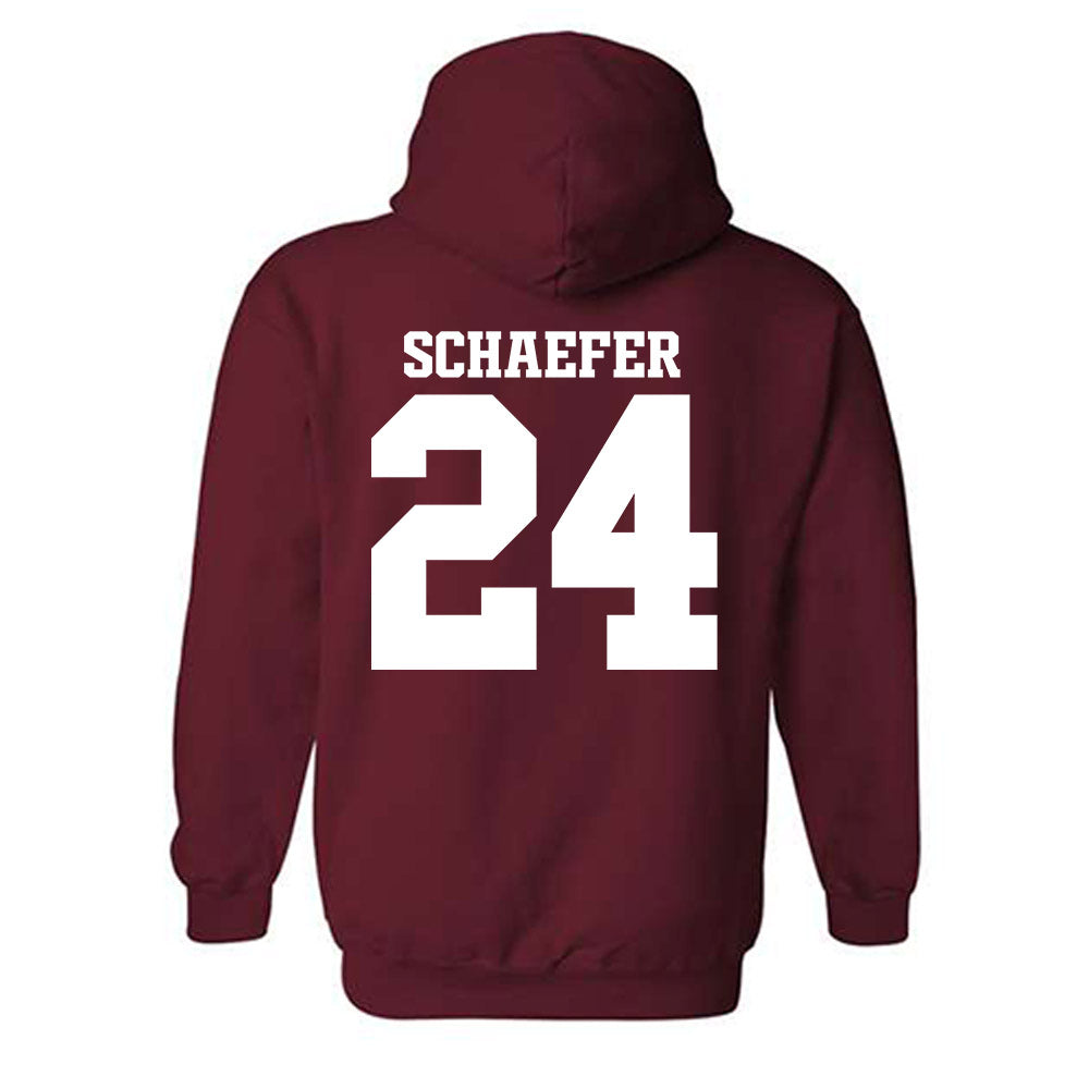 Arkansas - NCAA Baseball : Landon Schaefer - Classic Shersey Hooded Sweatshirt-1