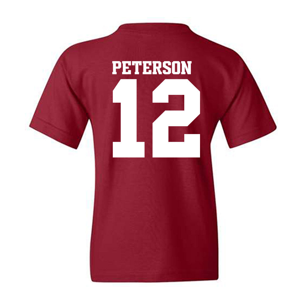 Arkansas - NCAA Baseball : Elliott Peterson - Classic Shersey Youth T-Shirt-1