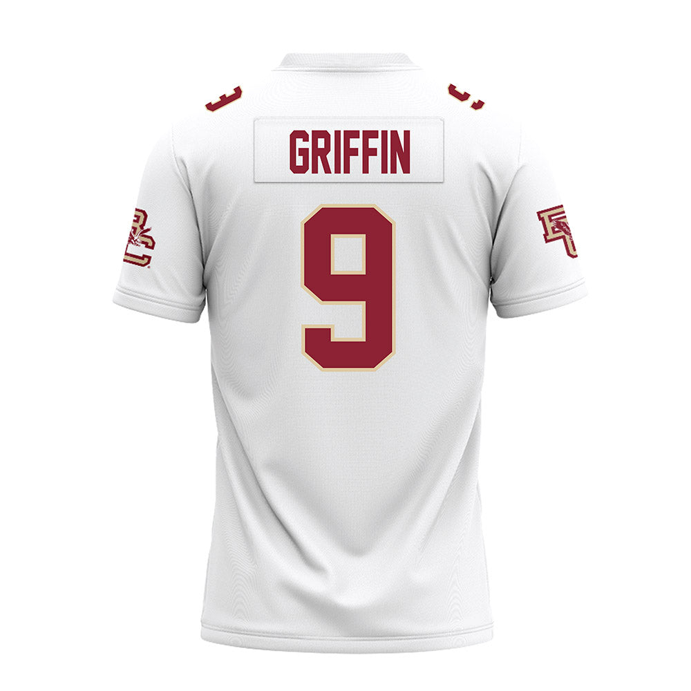 Boston College - NCAA Football : Josiah Griffin - Premium Football Jersey